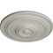 Ekena Millwork Classic Ceiling Medallion (For Canopies up to 5 1/2"), Hnd-Painted Pot of Cream, 21 7/8"OD x 2 3/8"P CM22CLPCF - alternate 3